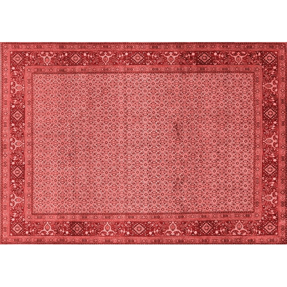 Ahgly Company Indoor Rectangle Persian Red Traditional Area Rugs, 5' x 7'