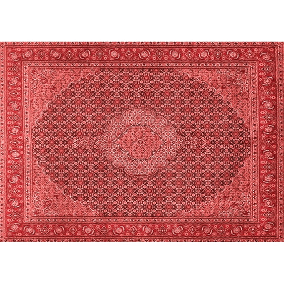 Ahgly Company Indoor Rectangle Persian Red Traditional Area Rugs, 8' x 10'