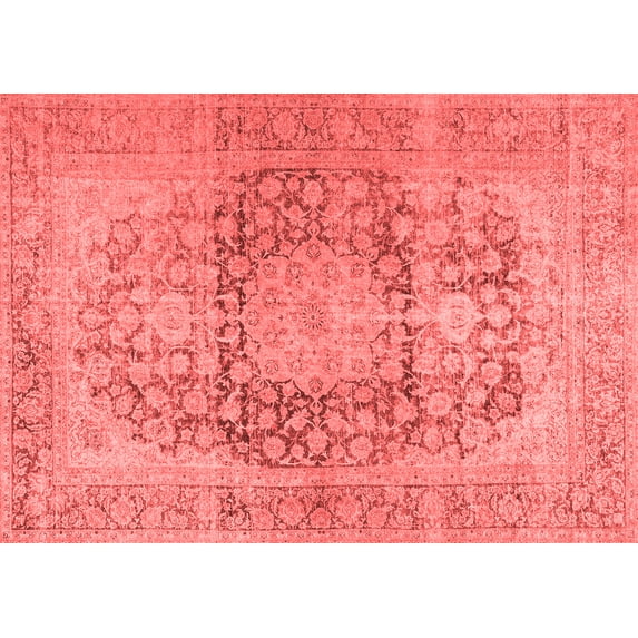 Ahgly Company Indoor Rectangle Persian Red Traditional Area Rugs, 8' x 12'