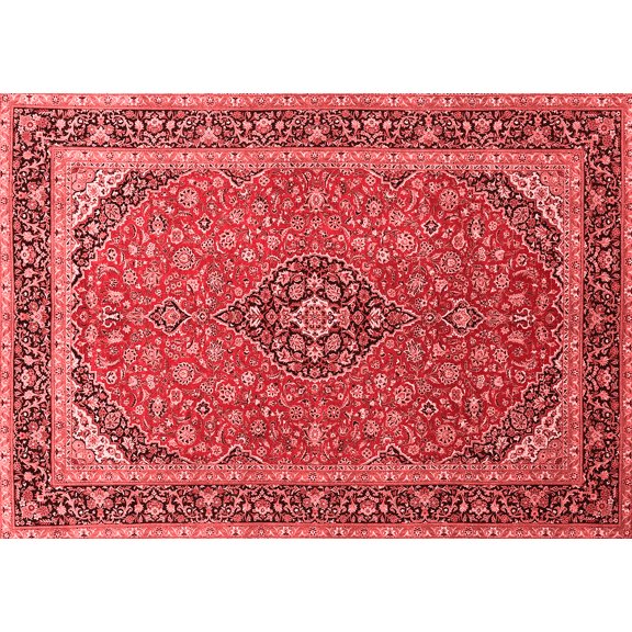 Ahgly Company Indoor Rectangle Persian Red Traditional Area Rugs, 8' x 12'