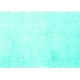 thumbnail image 1 of Ahgly Company Indoor Rectangle Persian Turquoise Blue Traditional Area Rugs, 5' x 7', 1 of 4