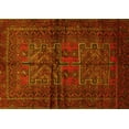thumbnail image 1 of Ahgly Company Indoor Rectangle Persian Yellow Traditional Area Rugs, 5' x 7', 1 of 4