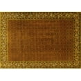 thumbnail image 1 of Ahgly Company Indoor Rectangle Persian Yellow Traditional Area Rugs, 8' x 10', 1 of 4