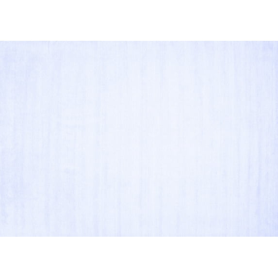 Ahgly Company Indoor Rectangle Solid Blue Modern Area Rugs, 2' x 5'