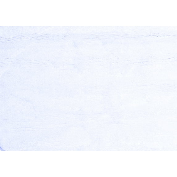 Ahgly Company Indoor Rectangle Solid Blue Modern Area Rugs, 3' x 5'