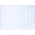 thumbnail image 1 of Ahgly Company Indoor Rectangle Solid Blue Modern Area Rugs, 4' x 6', 1 of 4