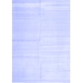 thumbnail image 1 of Ahgly Company Indoor Rectangle Solid Blue Modern Area Rugs, 5' x 7', 1 of 4