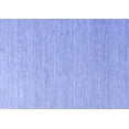 thumbnail image 1 of Ahgly Company Indoor Rectangle Solid Blue Modern Area Rugs, 5' x 7', 1 of 4