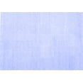 thumbnail image 1 of Ahgly Company Indoor Rectangle Solid Blue Modern Area Rugs, 5' x 7', 1 of 4