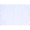 thumbnail image 1 of Ahgly Company Indoor Rectangle Solid Blue Modern Area Rugs, 6' x 9', 1 of 4