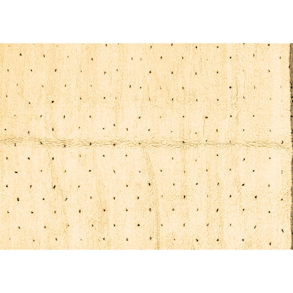 Ahgly Company Indoor Rectangle Solid Brown Modern Area Rugs, 2' x 3'