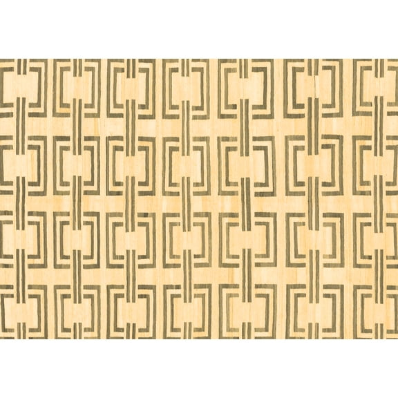 Ahgly Company Indoor Rectangle Solid Brown Modern Area Rugs, 2' x 3'