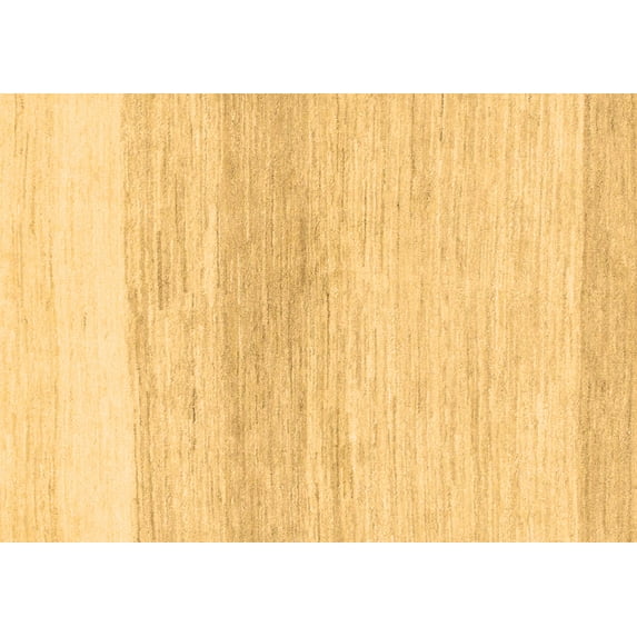 Ahgly Company Indoor Rectangle Solid Brown Modern Area Rugs, 5' x 7'