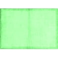 thumbnail image 1 of Ahgly Company Indoor Rectangle Solid Emerald Green Modern Area Rugs, 2' x 5', 1 of 4
