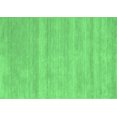 thumbnail image 1 of Ahgly Company Indoor Rectangle Solid Emerald Green Modern Area Rugs, 4' x 6', 1 of 4