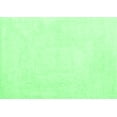 thumbnail image 1 of Ahgly Company Indoor Rectangle Solid Emerald Green Modern Area Rugs, 4' x 6', 1 of 4