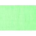 thumbnail image 1 of Ahgly Company Indoor Rectangle Solid Emerald Green Modern Area Rugs, 4' x 6', 1 of 4