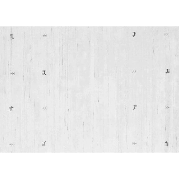Ahgly Company Indoor Rectangle Solid Gray Modern Area Rugs, 2' x 3'