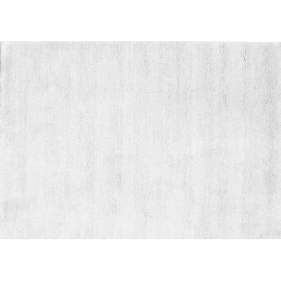Ahgly Company Indoor Rectangle Solid Gray Modern Area Rugs, 2' x 4'