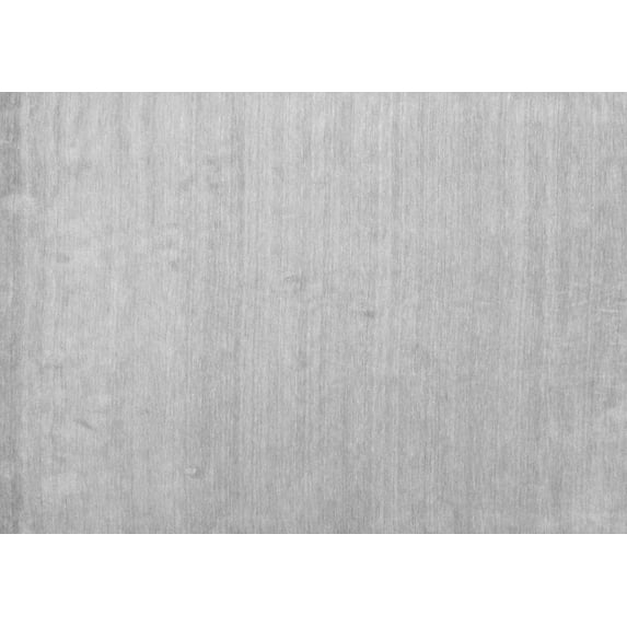 Ahgly Company Indoor Rectangle Solid Gray Modern Area Rugs, 5' x 7'