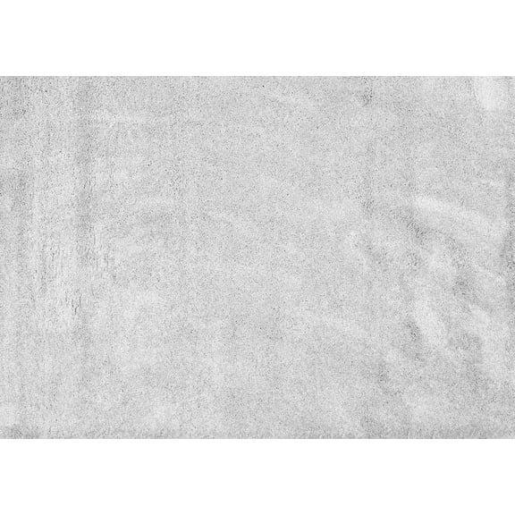 Ahgly Company Indoor Rectangle Solid Gray Modern Area Rugs, 5' x 7'