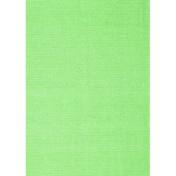 Ahgly Company Indoor Rectangle Solid Green Modern Area Rugs, 7' x 10'