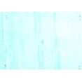 thumbnail image 1 of Ahgly Company Indoor Rectangle Solid Light Blue Modern Area Rugs, 2' x 4', 1 of 4