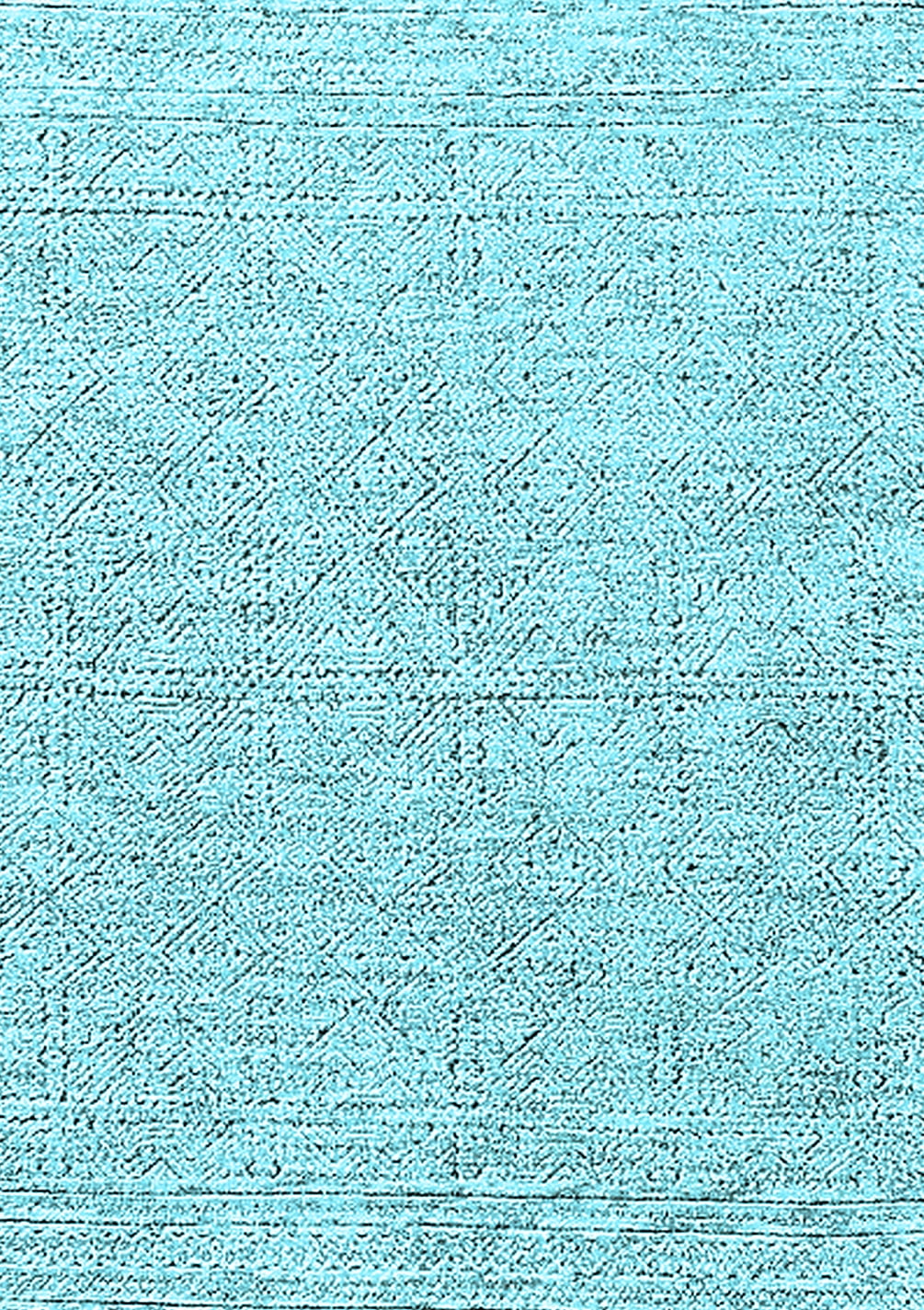 Rectangular Rug Light Blue Ahgly Company Indoor Rectangle Solid Light Blue Modern Area Rugs, 2' x ...