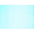 thumbnail image 1 of Ahgly Company Indoor Rectangle Solid Light Blue Modern Area Rugs, 4' x 6', 1 of 4