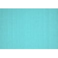 thumbnail image 1 of Ahgly Company Indoor Rectangle Solid Light Blue Modern Area Rugs, 4' x 6', 1 of 4