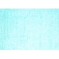 thumbnail image 1 of Ahgly Company Indoor Rectangle Solid Light Blue Modern Area Rugs, 5' x 8', 1 of 4