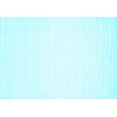 thumbnail image 1 of Ahgly Company Indoor Rectangle Solid Light Blue Modern Area Rugs, 6' x 9', 1 of 4