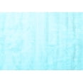 thumbnail image 1 of Ahgly Company Indoor Rectangle Solid Light Blue Modern Area Rugs, 7' x 9', 1 of 4