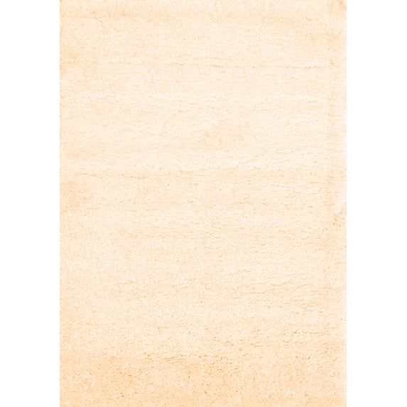 Ahgly Company Indoor Rectangle Solid Orange Modern Area Rugs, 2' x 3'