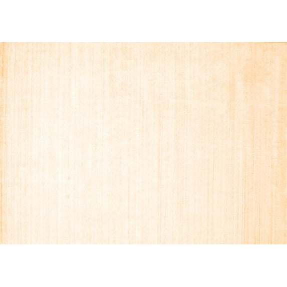 Ahgly Company Indoor Rectangle Solid Orange Modern Area Rugs, 3' x 5'