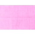 thumbnail image 1 of Ahgly Company Indoor Rectangle Solid Pink Modern Area Rugs, 2' x 3', 1 of 4