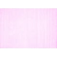 thumbnail image 1 of Ahgly Company Indoor Rectangle Solid Pink Modern Area Rugs, 2' x 4', 1 of 4