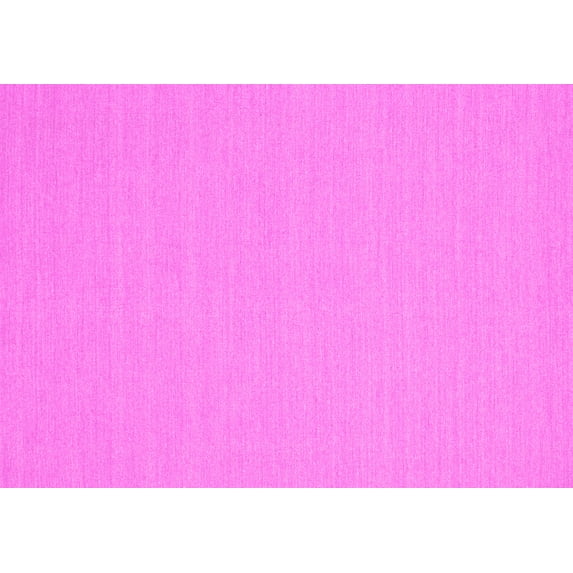 Ahgly Company Indoor Rectangle Solid Pink Modern Area Rugs, 2' x 5'