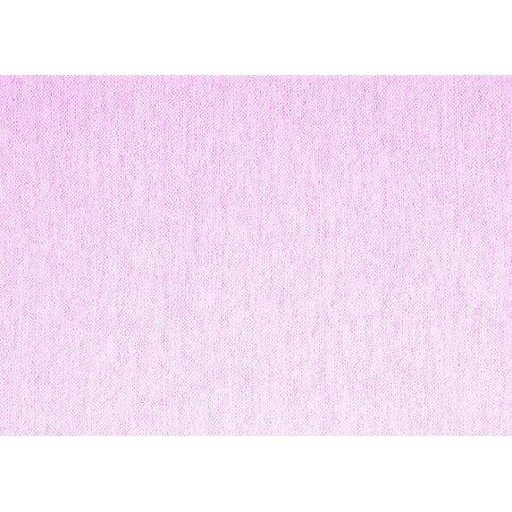 Ahgly Company Indoor Rectangle Solid Pink Modern Area Rugs, 4' x 6'