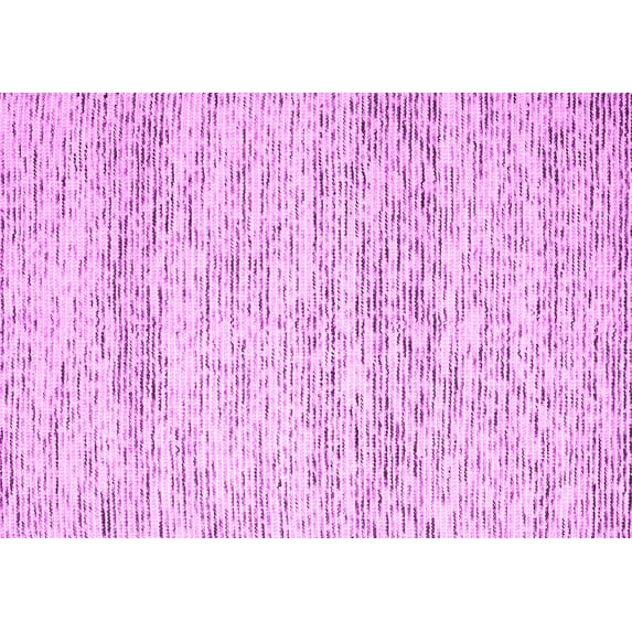 Ahgly Company Indoor Rectangle Solid Pink Modern Area Rugs, 4' x 6'