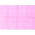 thumbnail image 1 of Ahgly Company Indoor Rectangle Solid Pink Modern Area Rugs, 5' x 7', 1 of 4