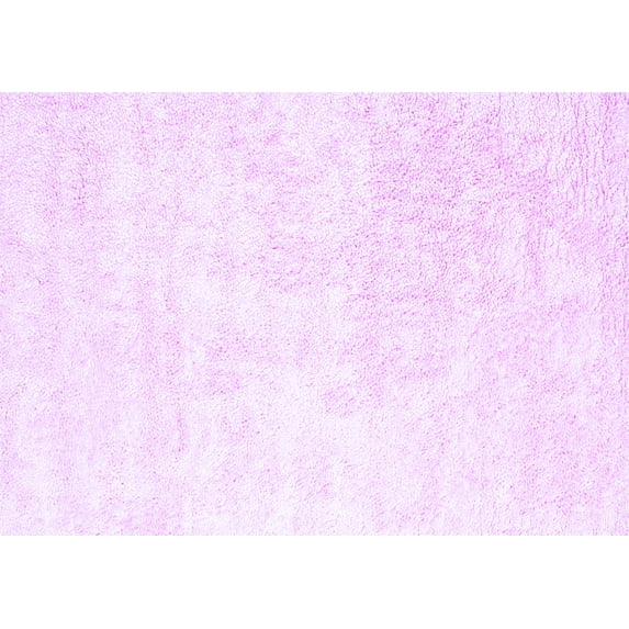 Ahgly Company Indoor Rectangle Solid Purple Modern Area Rugs, 2' x 3'