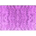 thumbnail image 1 of Ahgly Company Indoor Rectangle Solid Purple Modern Area Rugs, 2' x 5', 1 of 4