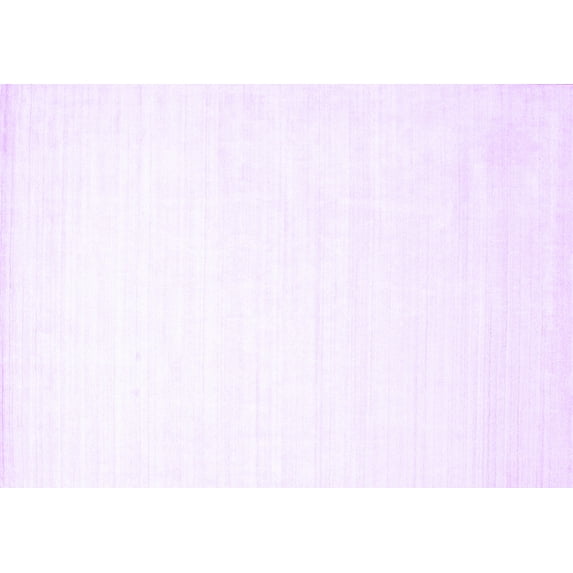 Ahgly Company Indoor Rectangle Solid Purple Modern Area Rugs, 2' x 5'