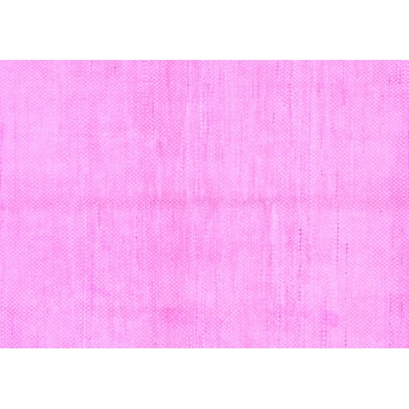 Ahgly Company Indoor Rectangle Solid Purple Modern Area Rugs, 4' x 6'