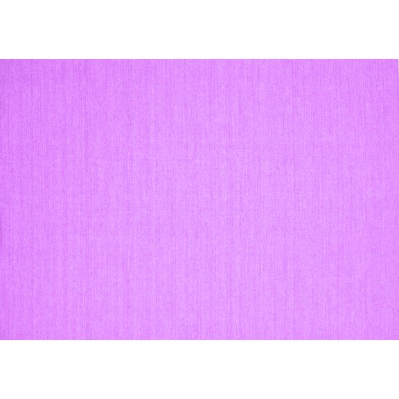 Ahgly Company Indoor Rectangle Solid Purple Modern Area Rugs, 7' x 10'