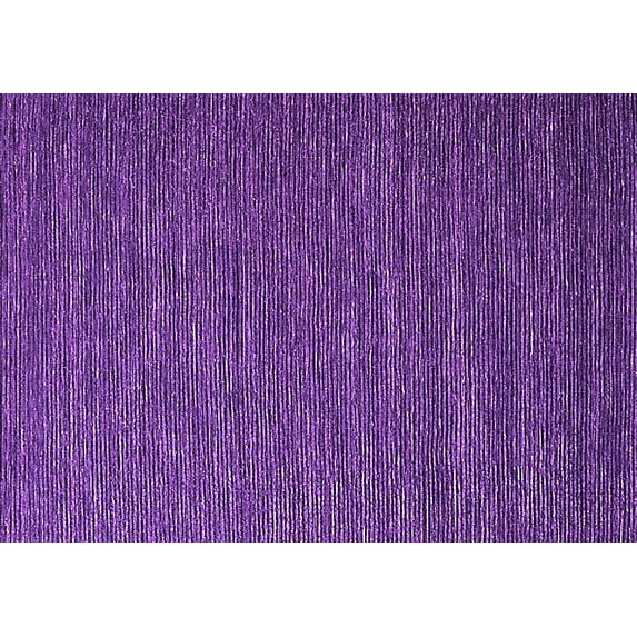 Ahgly Company Indoor Rectangle Solid Purple Modern Area Rugs, 8' x 10'