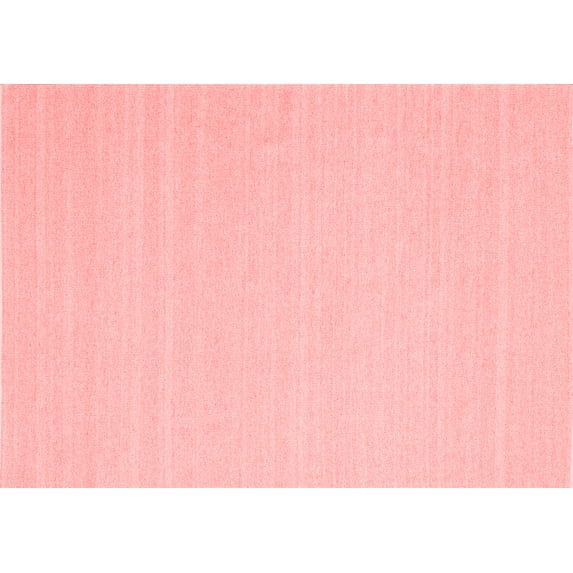 Ahgly Company Indoor Rectangle Solid Red Modern Area Rugs, 3' x 5'