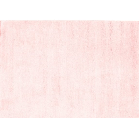 Ahgly Company Indoor Rectangle Solid Red Modern Area Rugs, 5' x 7'