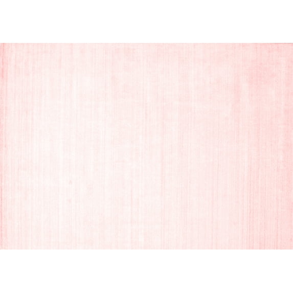 Ahgly Company Indoor Rectangle Solid Red Modern Area Rugs, 7' x 9'